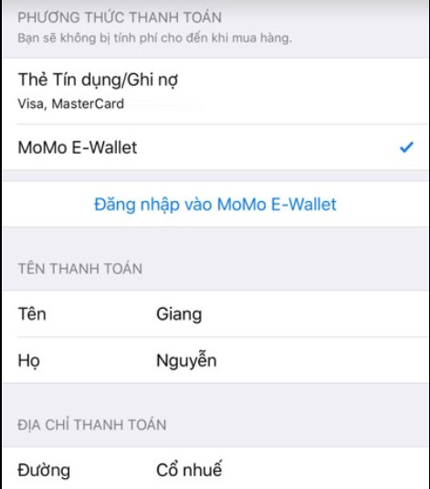Hướng dẫn nạp game crasher origin bằng SMS, Momo, thẻ Visa