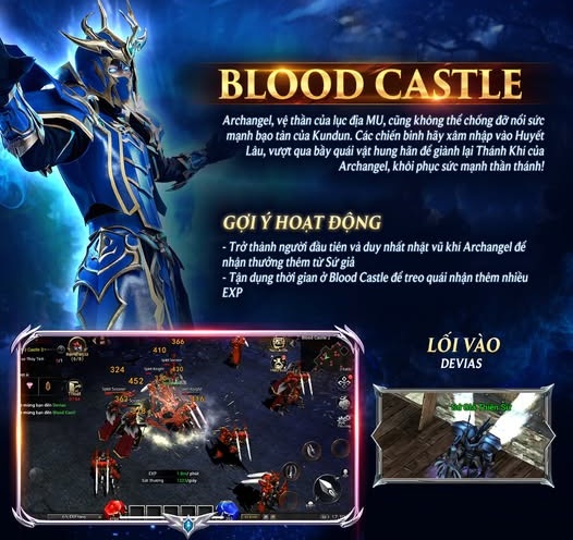 Huyết Lâu - Blood Castle MU