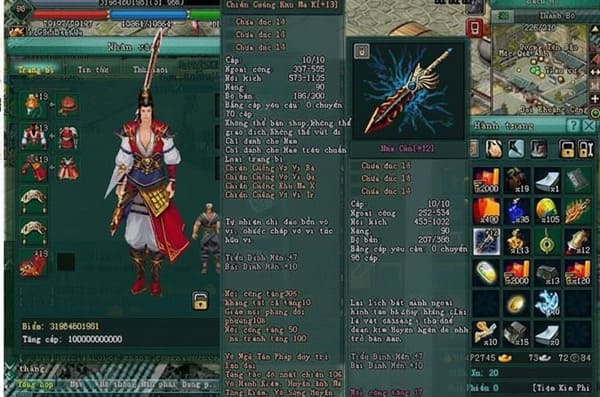 Cách ép yếu quyết Võ Đang Kiếm vl2