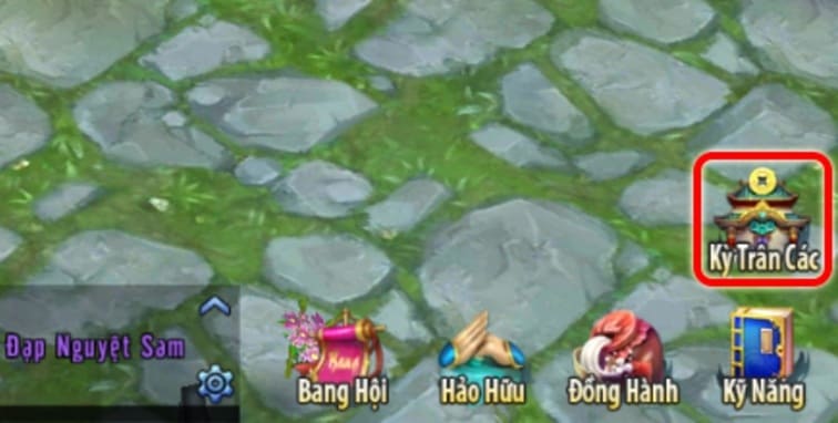 Nạp Nguyên Bảo trực tiếp tại giao diện Kỳ Trân Các