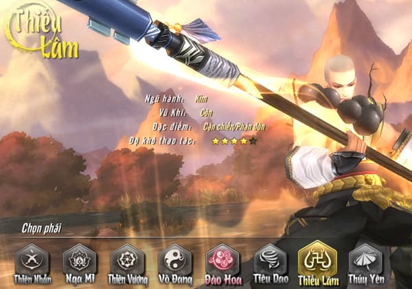 Hướng dẫn nhiệm vụ môn phái Thiếu Lâm jx1