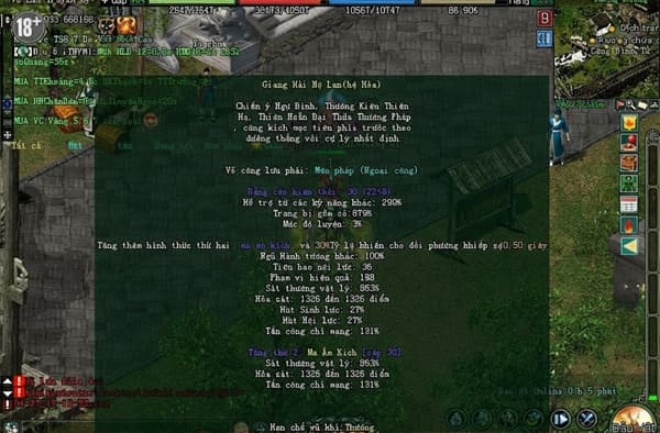 Hướng dẫn nhiệm vụ môn phái Thiên Nhẫn jx1