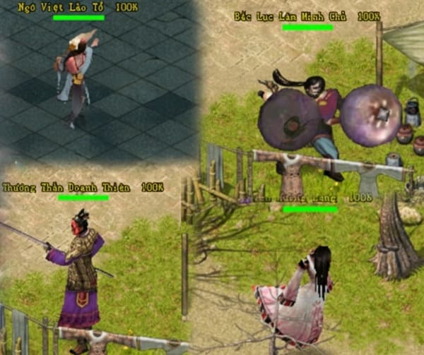 Tọa độ boss Hoàng Kim võ lâm 2