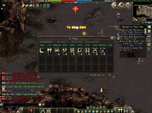 cách tăng điểm kỹ năng võ đang khí võ lâm