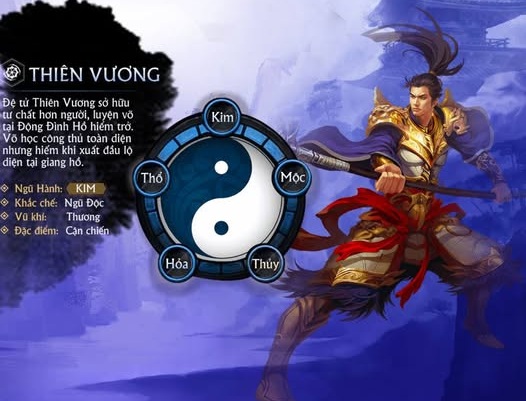 Cách tăng điểm tiềm năng, kỹ năng của Thiên Vương Thương, Đao, Chùy vltk mobile