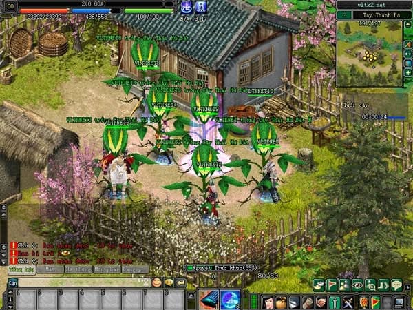 Hướng dẫn toàn tập cách Trồng Cây Bát Nhã Trong Võ Lâm 2