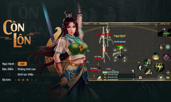 Cách cộng điểm skill Côn Lôn vltk mobile