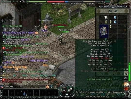 Đồ Hoàng Kim môn phái Thiếu Lâm trong VLTK