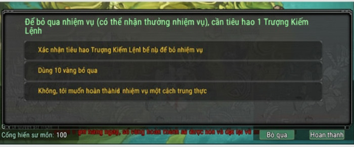 Nhiệm vụ sư môn vl2