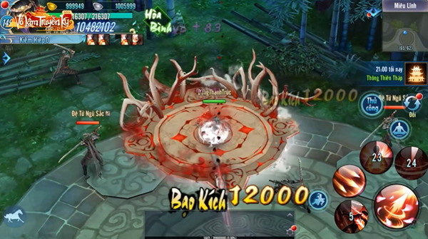 Build đào hoa vltk mobile