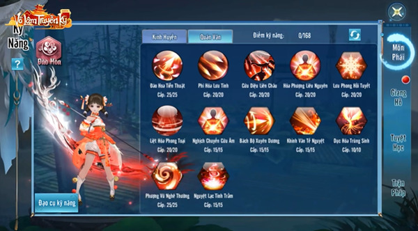 Hướng dẫn cách chơi đào hoa vltk mobile