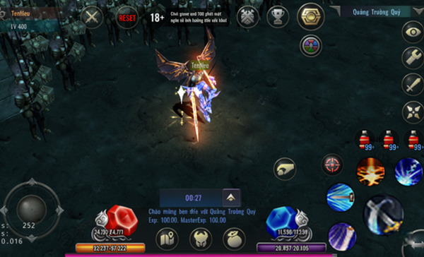 Cách đi Quảng Trường Quỷ MU online