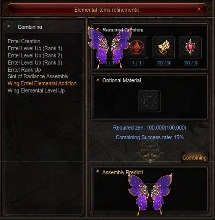 Cách ép wing 4 mu