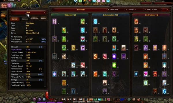 Hướng dẫn cách tăng điểm master cho rf x2 dame