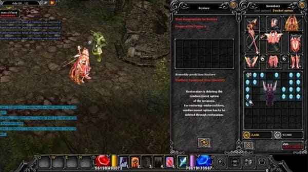 Hướng dẫn ép dòng tím trong MU online