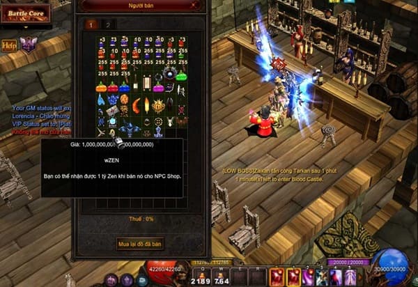 Cách kiếm Zen trong MU