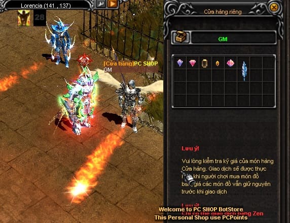 Pcpoint trong mu – Tiền tệ Pcpoint