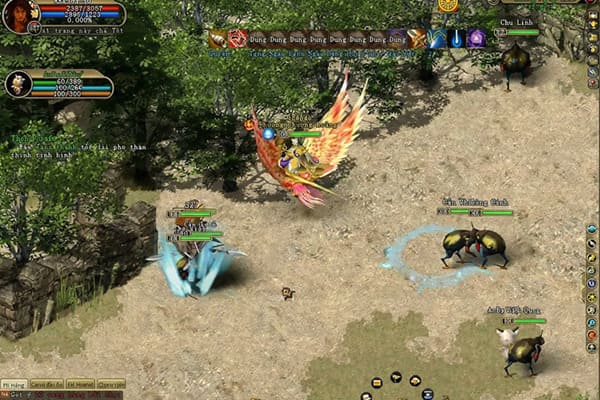 Hướng dẫn ép thú cưỡi xanh Phong Thần