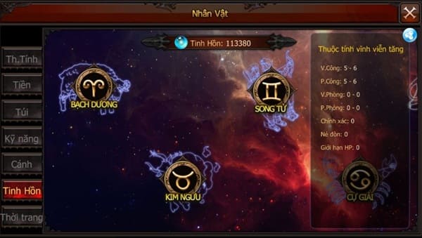 Hệ Thống Tinh Hồn - Cách lên lực chiến mu origin