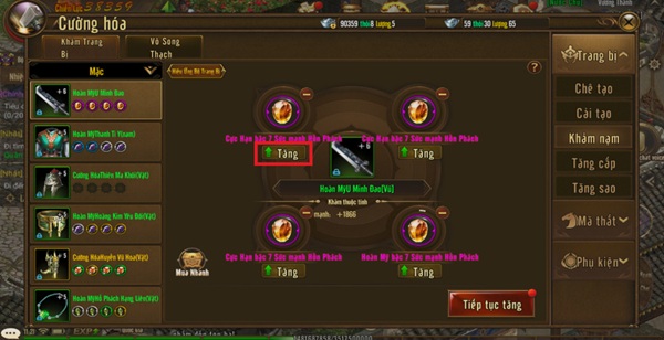 Chinh Đồ Origin: Hướng dẫn tính năng Khảm Nạm và Hồn Phách Thạch