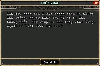 Nhiệm vụ Trữ Hàng ở Tây Kỳ