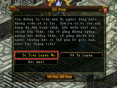 Hướng dẫn cách Tu Tiên Luyện Ma