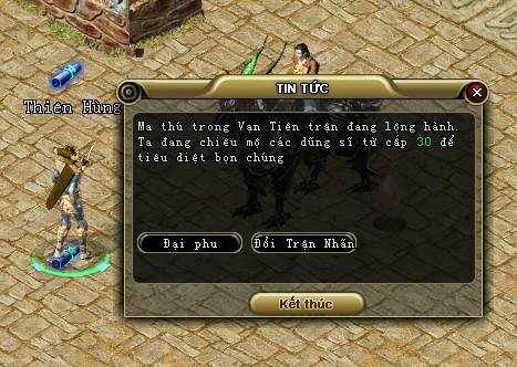 Nhiệm vụ đầu tiên - Vạn Tiên Trận Phong Thần