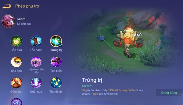 Bí quyết trừng trị liên quân hiệu quả