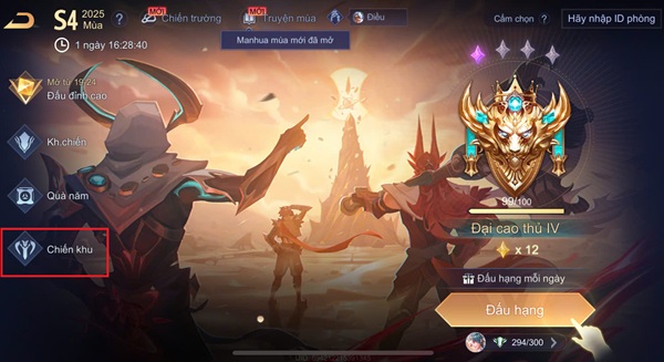 Cách cày top tương liên quân