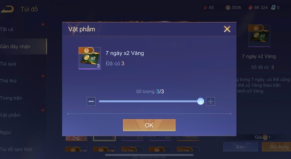 Cách tặng vàng trong liên quân