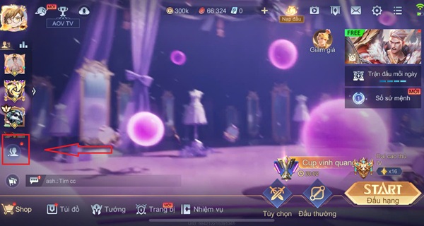 Cách tặng vàng trong liên quân