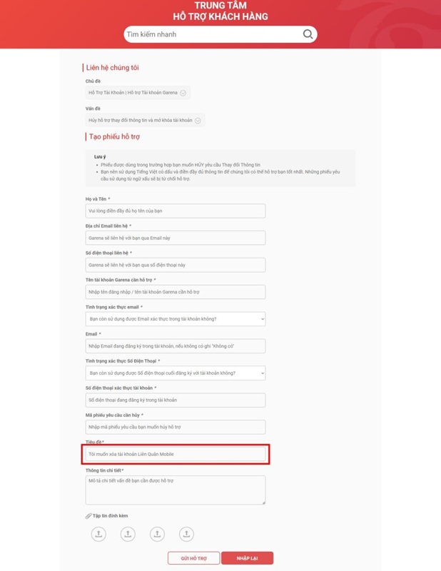 Cách xóa tài khoản liên quân trên máy tính