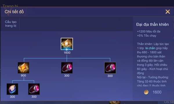 Phụ trợ Thần Khiên liên quân