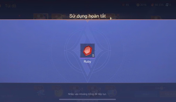 Ruby trong liên quân dùng để làm gì?