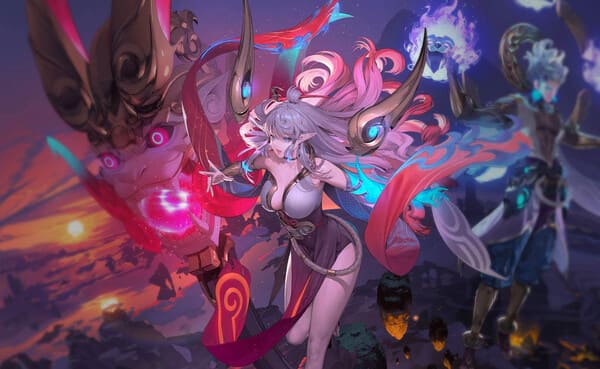 Tel'Annas Tân niên vệ thần - Skin liên quân