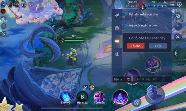 Tố cáo vi phạm Voice Chat