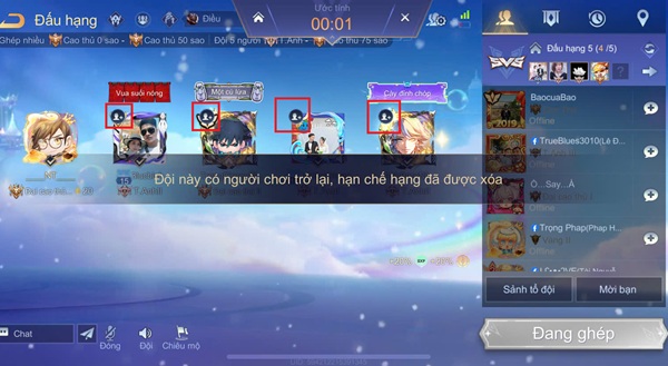 Cách kết bạn trong liên quân