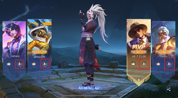 Cách kết bạn trong liên quân