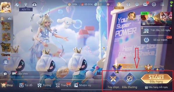 Cách nhập id phòng trong liên quân