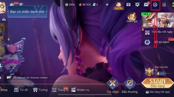 Cách xóa tài khoản liên quân