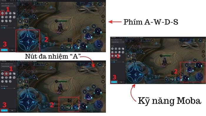 Cài đặt các phím cơ bản trong liên quân