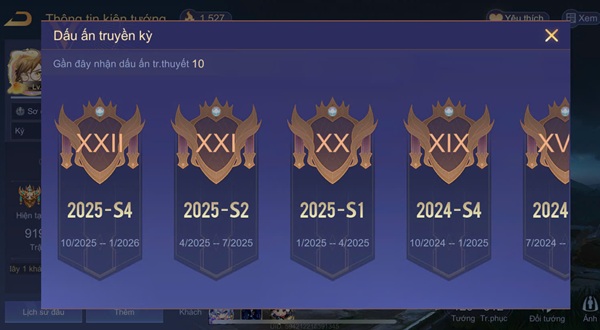 Reset rank liên quân