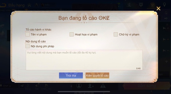 Tố cáo liên quân